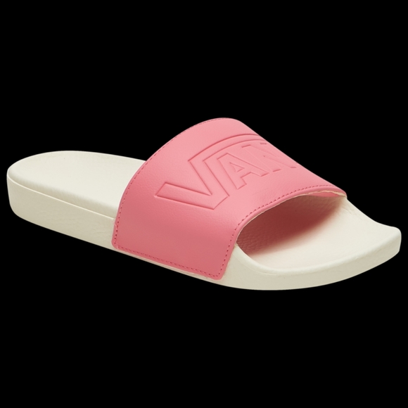 vans slides pink